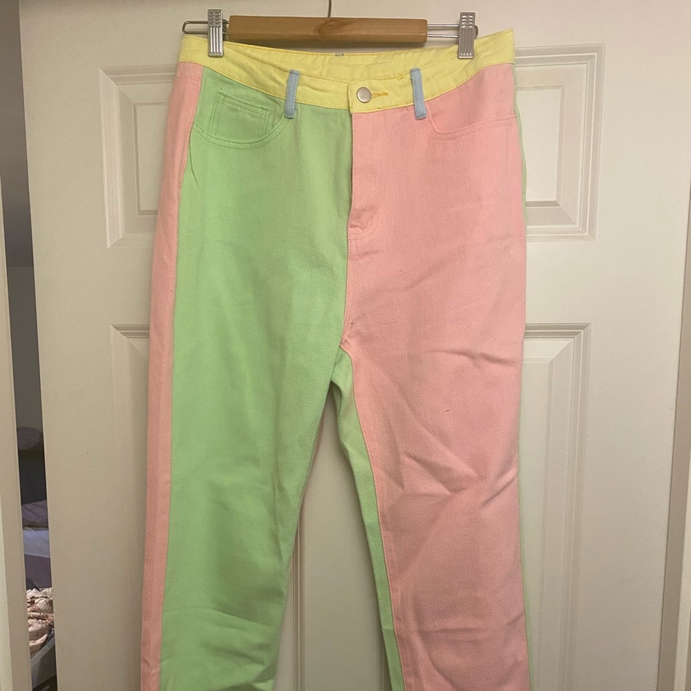 SHEIN Multicolor Jeans